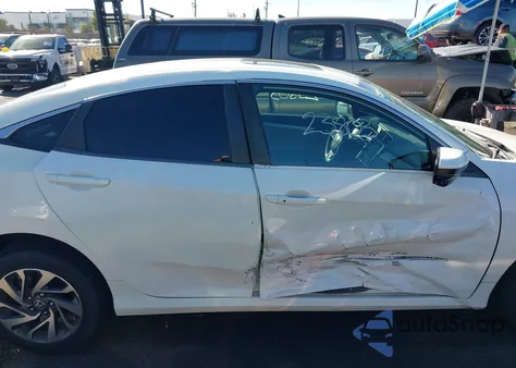 2016 Honda Civic Ex z USA, uszkodzony, nr VIN 2HGFC2F74GH566249